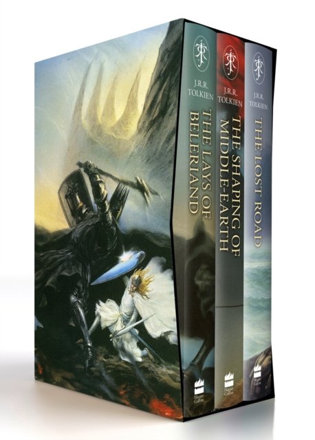 History of Middle-earth (Boxed Set 2) - The Lays of Beleriand, the Shaping of Middle-Earth & the Lost Road (Tolkien Christopher)(Multiple-component retail product, part(s) enclosed)