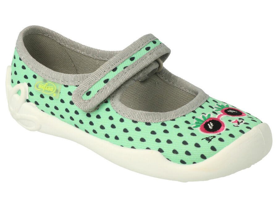 BEFADO 114X484 dívčí balerínky zelené 25 114X484_25