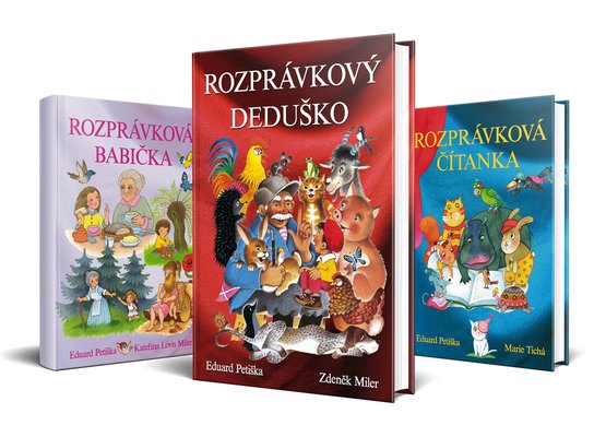 Balíček Rozprávkový deduško, Rozprávková babička, Rozprávková čítanka