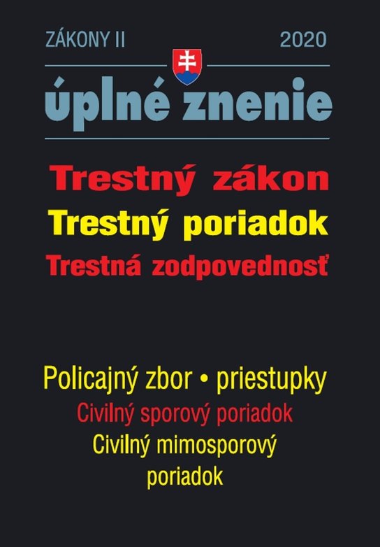 Trestný zákon, Trestný poriadok, Trestná zodpovednosť