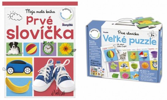 Veľké puzzle Prvé slovíčka BOX
