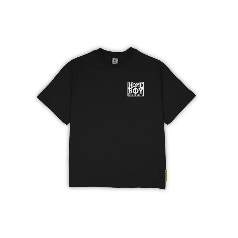 triko HOMEBOY - Old School Tee Black (BLACK-10)