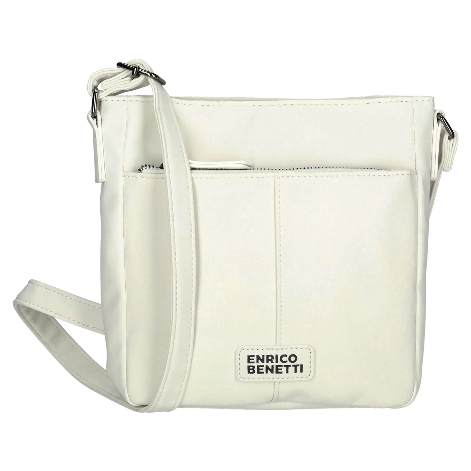 Dámská crossbody kabelka Enrico Benetti Tensi - bílá