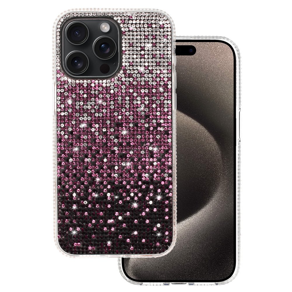 Pouzdro Tel Protect Diamond pro iPhone 13 Pro, vínové