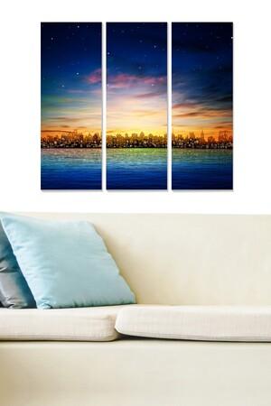 Wallity Decorative MDF Painting (3 Pieces) MDF1993357 Multicolor