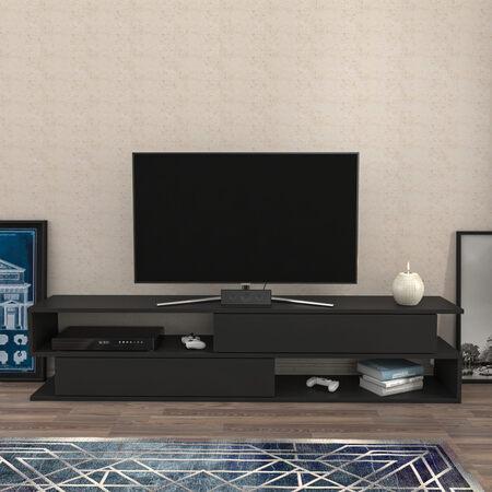 Hanah Home TV Stand Cortez - Anthracite