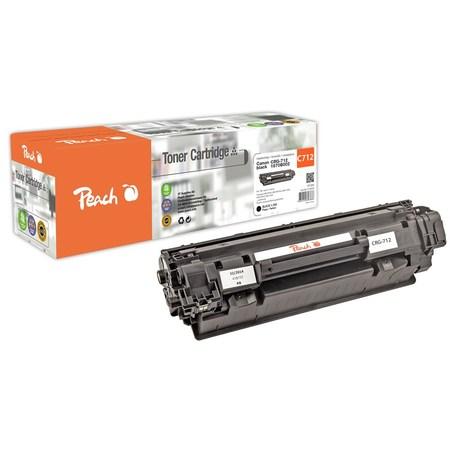 PEACH kompatibilní toner Canon CRG-712, černá, 1500str., 110772, 110839