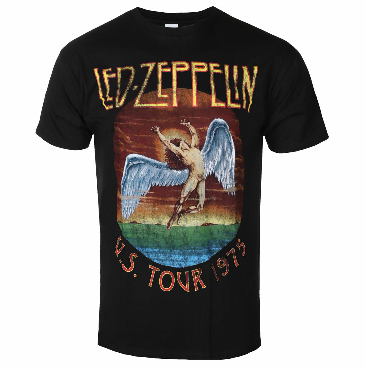 Tričko metal pánské Led Zeppelin - USA Tour 1975 - NNM - RTLZETSBUSA LZTS08MB M