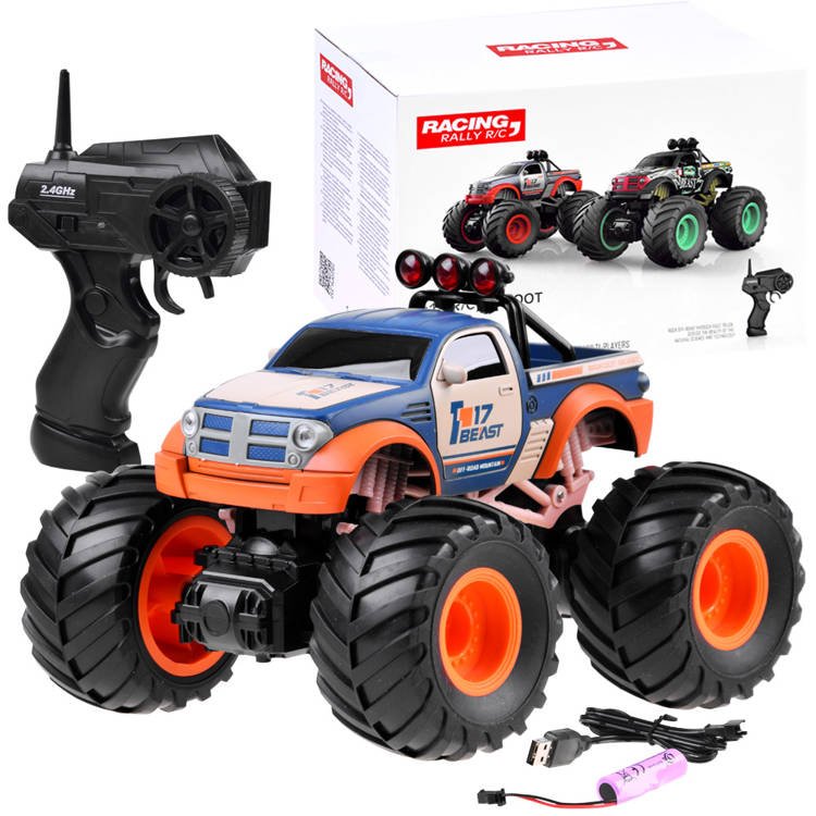 mamido Elektrické autíčko Monster Truck Big Foot s ovladačem 2.4GHz RC