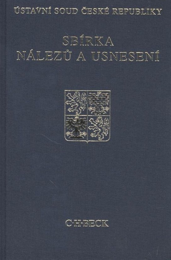 Sbírka nálezů a usnesení ÚS ČR, sv. 56