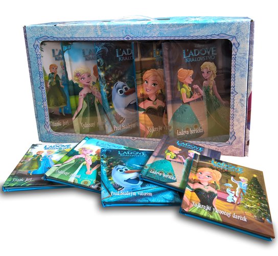 Ľadové kráľovstvo Kufrík na miniknižky