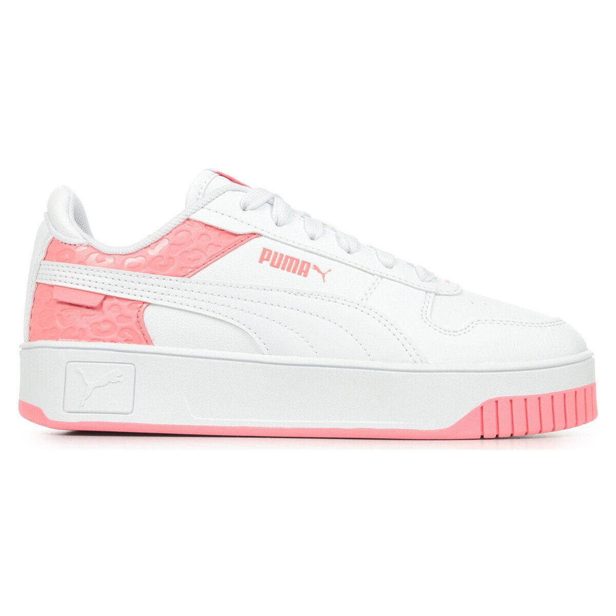 Puma  Carina Street Wild Jr  Bílá