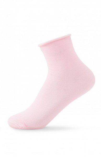 Be Snazzy SK-76 Bambus beztlakové Dámské ponožky 39-41 růžová