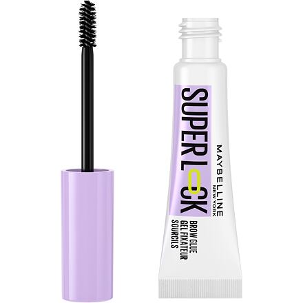 Maybelline Super Lock Brow Glue dlouhotrvající fixační gel na obočí 8 g odstín Clear