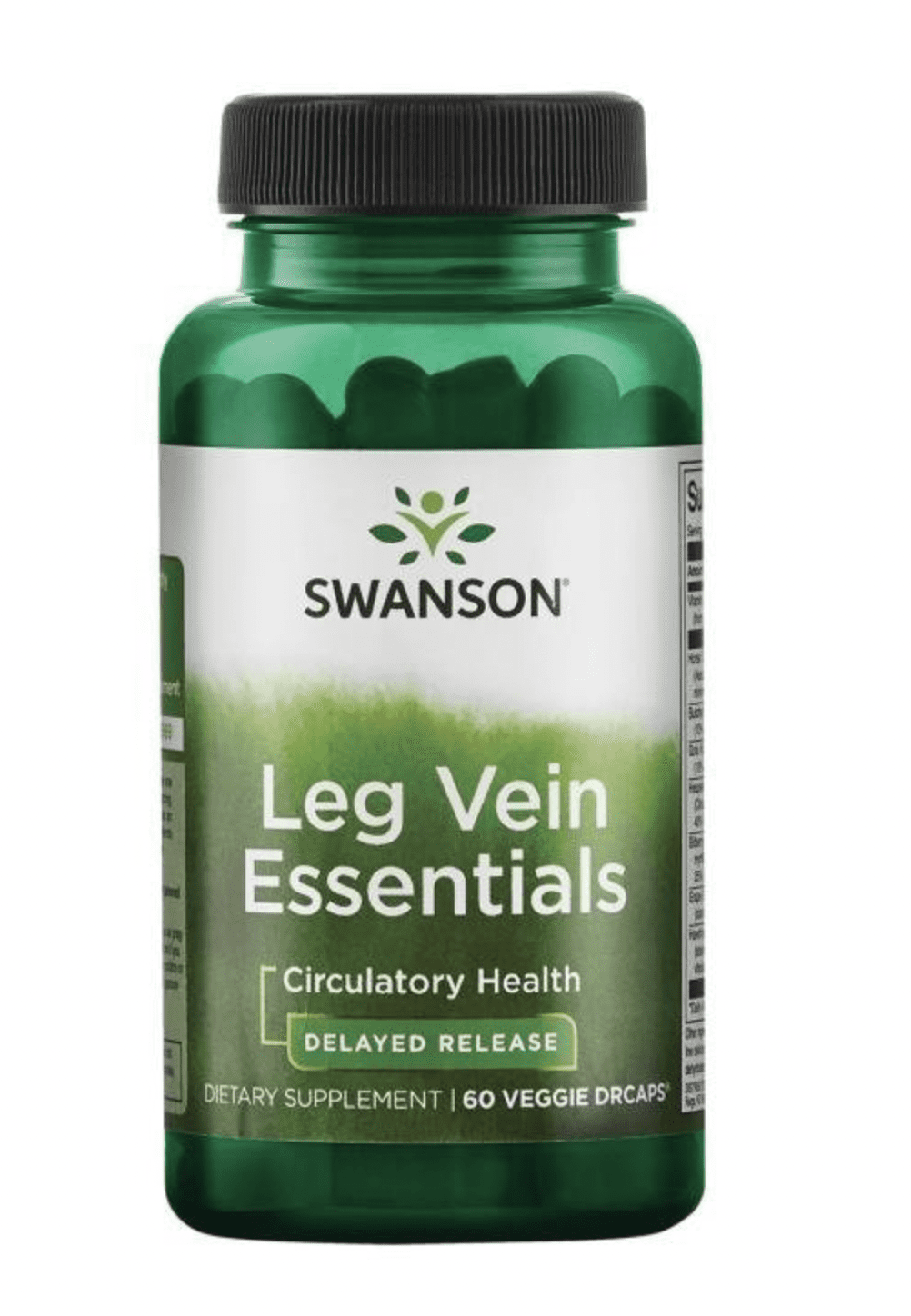 Swanson Leg Vein Essentials, podpora žil a cév, 60 rostlinných kapslí