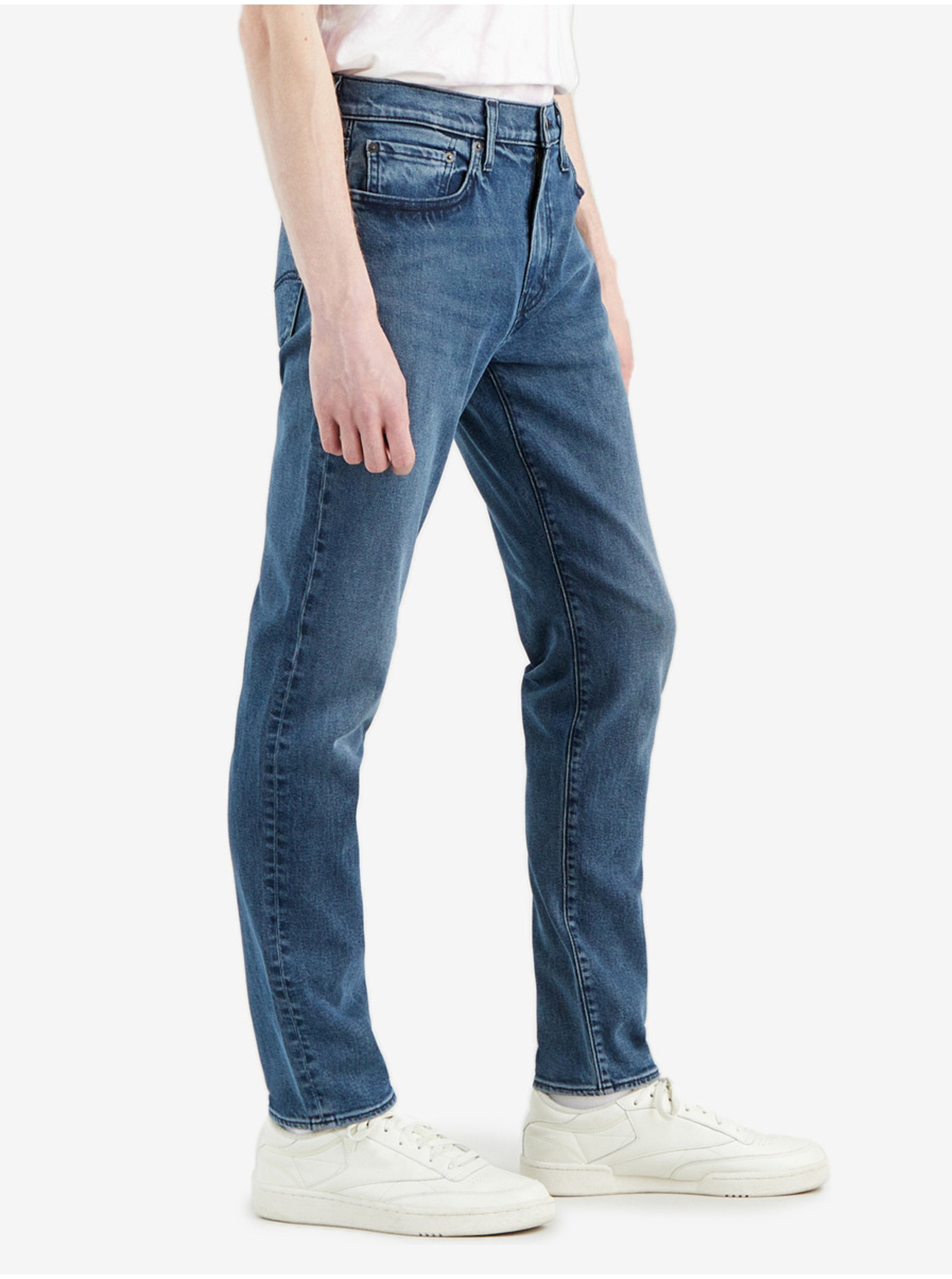 Levi's Modré pánské džíny Levi's® 512™ Slim Taper Clean Hands Jeans - Pánské