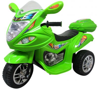 mamido Dětská elektrická motorka M1 zelená