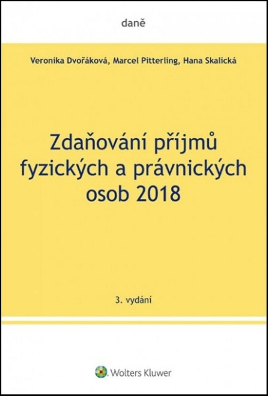 Zdaňování příjmů fyzických a právnických osob 2018