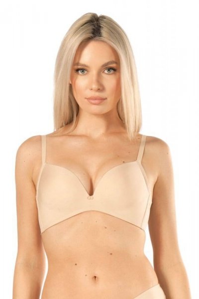 Nipplex Amelia béžová Podprsenka push-up 70F béžová