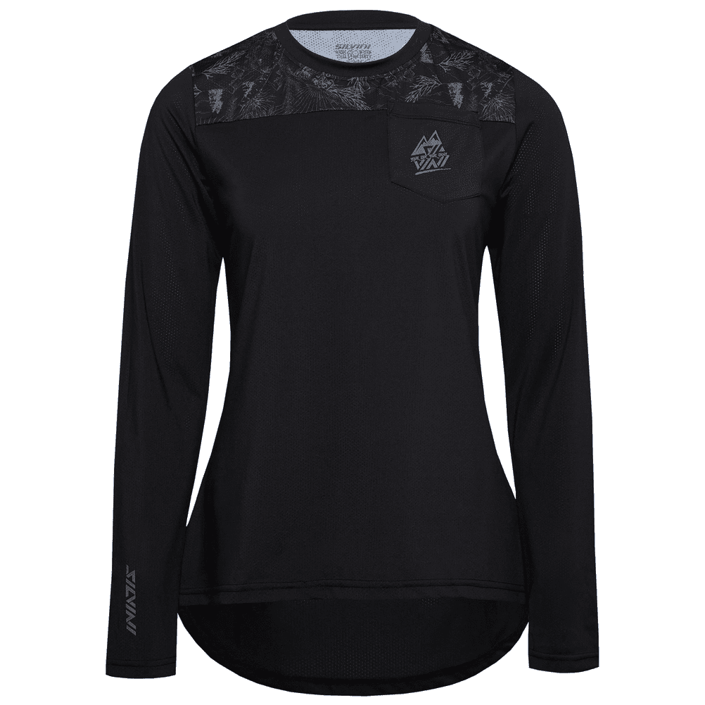 Dámský cyklistický dres Silvini Ella Velikost: M / Barva: černá