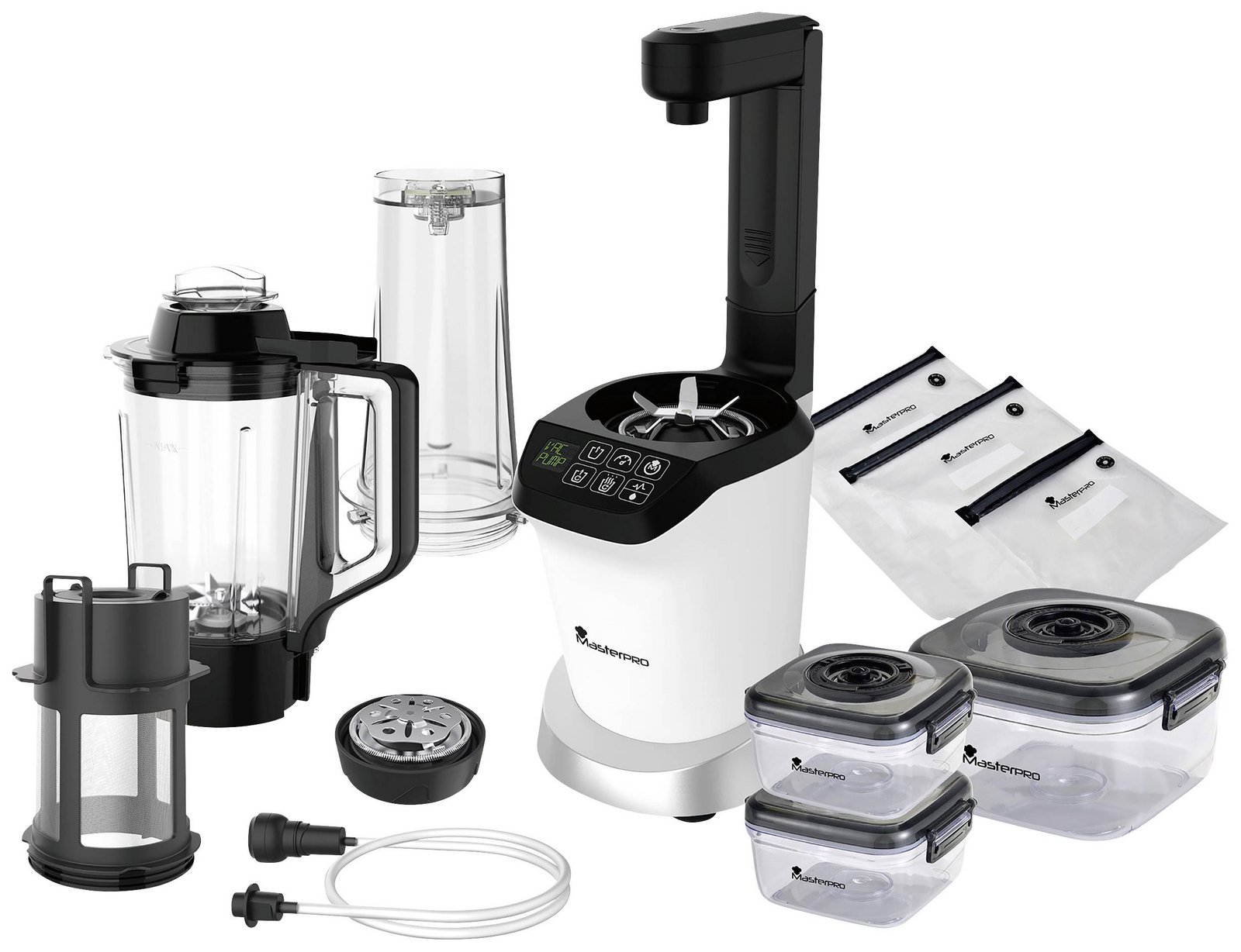 MasterPRO stolní mixér 1000 W bílá, černá