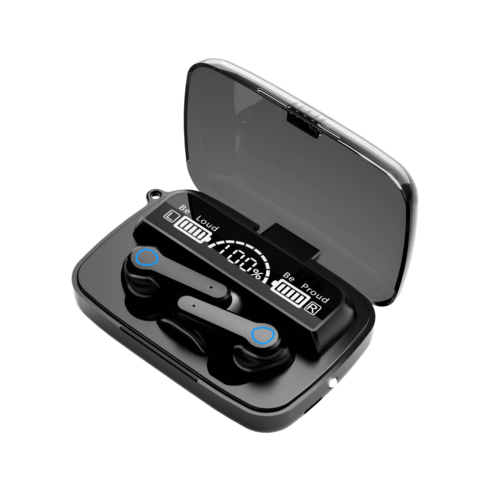 Krüger&Matz Bezdrátová sluchátka do uší s powerbankou Kruger&Matz M19