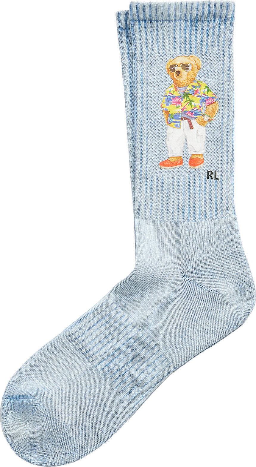 Pánské klasické ponožky Polo Ralph Lauren 449944134001 Blue 400
