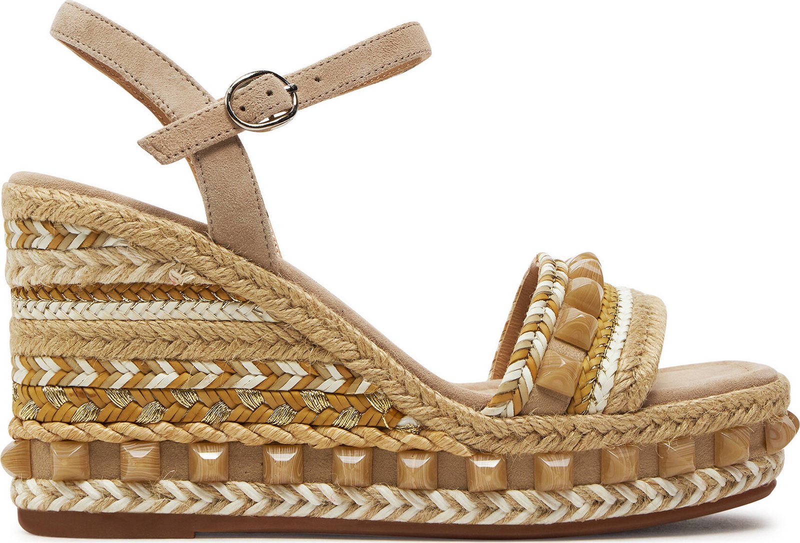 Espadrilky Alma En Pena V240951 Suede Vison