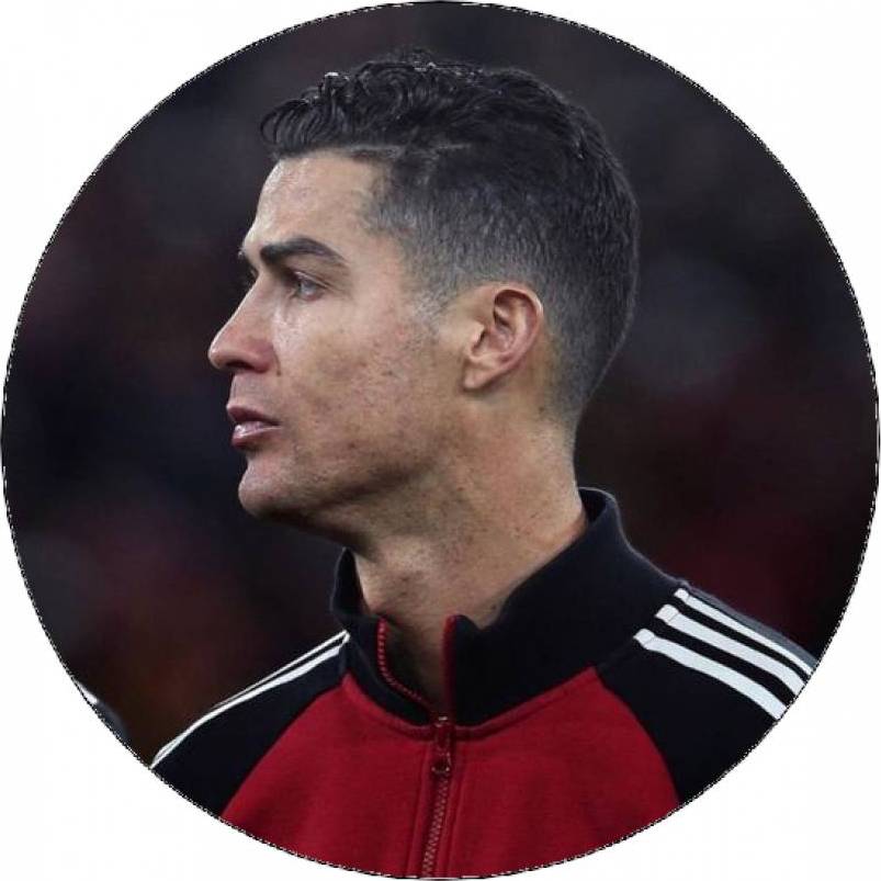 Jedlý papír Cristiano Ronaldo z profilu 19,5 cm - Pictu Hap