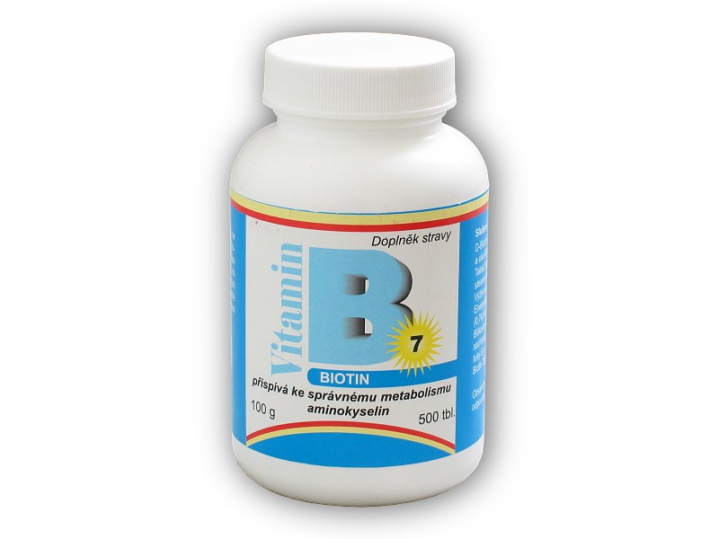 Nutristar Biotin vitamín B7 500mcg 500 tablet