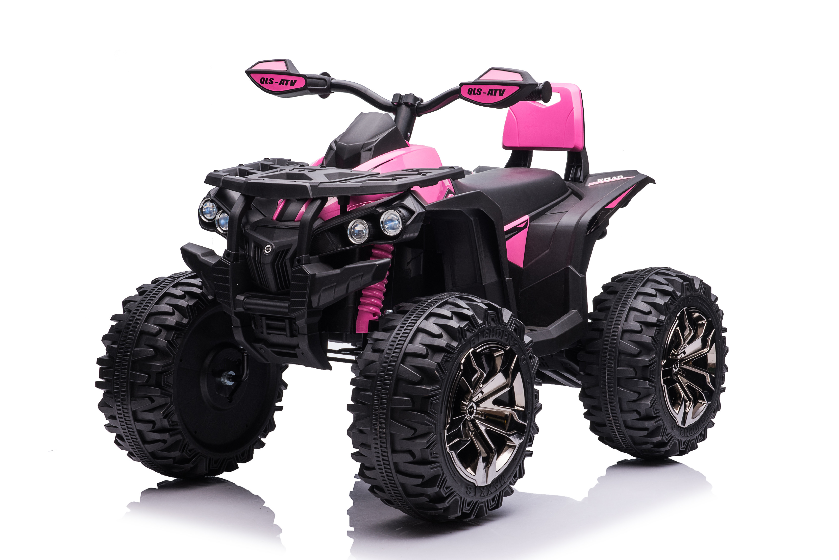 Mamido Mamido Dětská elektrická čtyřkolka ATV Power 12V 14Ah 4x4 růžová