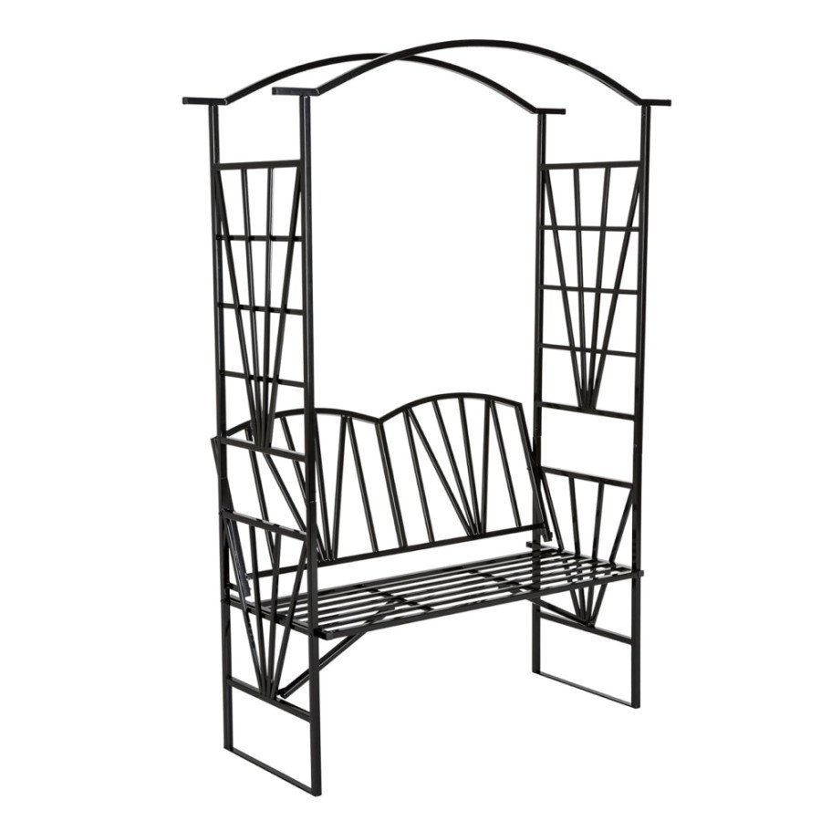 Tempo Kondela Zahradní lavička HAIFA s pergolou