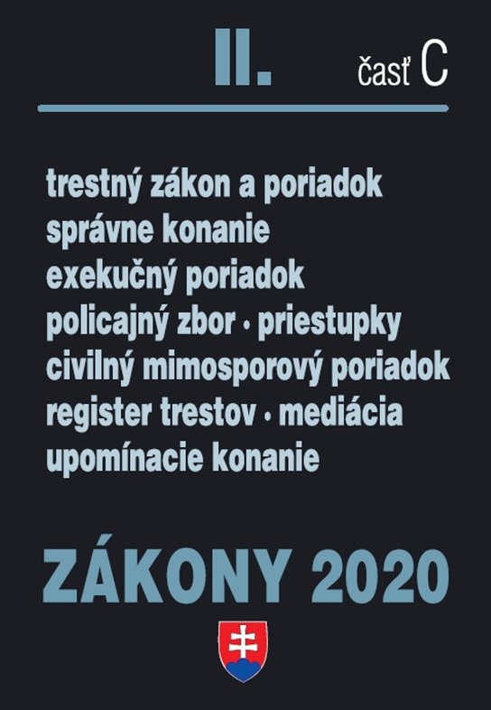 Zákony 2020 II. časť C