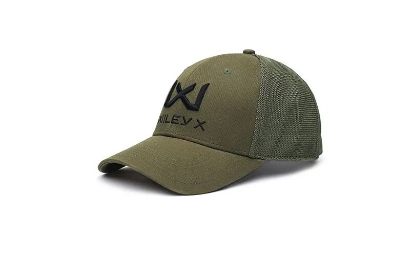 Kšiltovka Trucker Cap Logo WX WileyX® – černá, Olive Green (Barva: Olive Green, Varianta: černá)