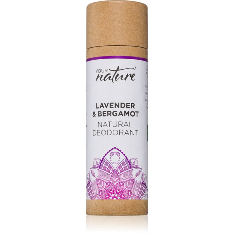 Your Nature Natural Deodorant tuhý deodorant Lavender & Bergamot 70 g
