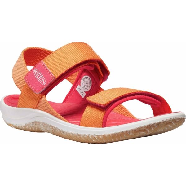 Keen ELLE BACKSTRAP YOUTH Dětské sandály, oranžová, velikost 37