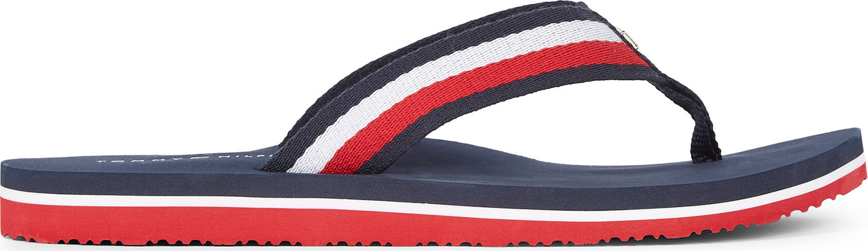 Žabky Tommy Hilfiger Corporate Beach Sandal FW0FW07986 Red White Blue 0G0
