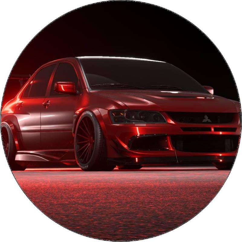 Jedlý papír Need for Speed Mitsubischi Lancer Evo 19,5 cm - Pictu Hap