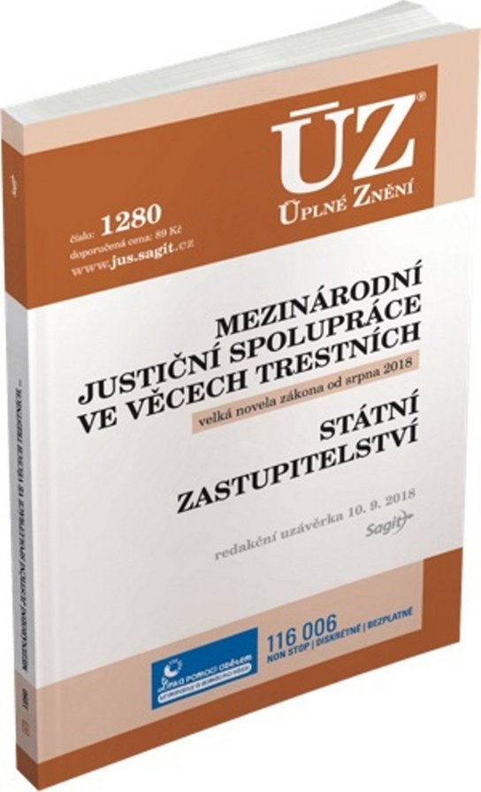 ÚZ 1340 Mezinárodní justiční spolupráce ve věcech trestních