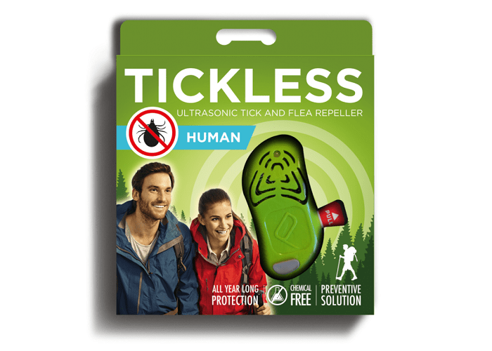 TICKLESS HUMAN ULTRAZVUKOVY ODPUDZOVAC KLIESTOV A BLCH PRE LUDI ZELENY /7022400/