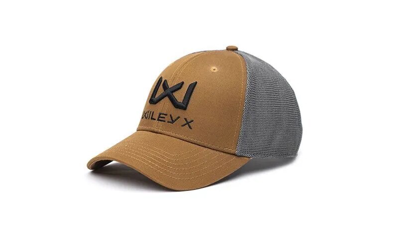 Kšiltovka Trucker Cap Logo WX WileyX® – černá, Tan/Grey (Barva: Tan/Grey, Varianta: černá)