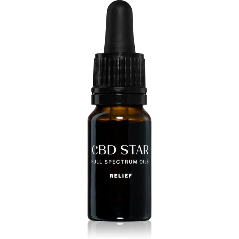 CBD Star Full Spectrum Oils RELIEF 20% CBD podpora psychické a fyzické odolnosti 10 ml