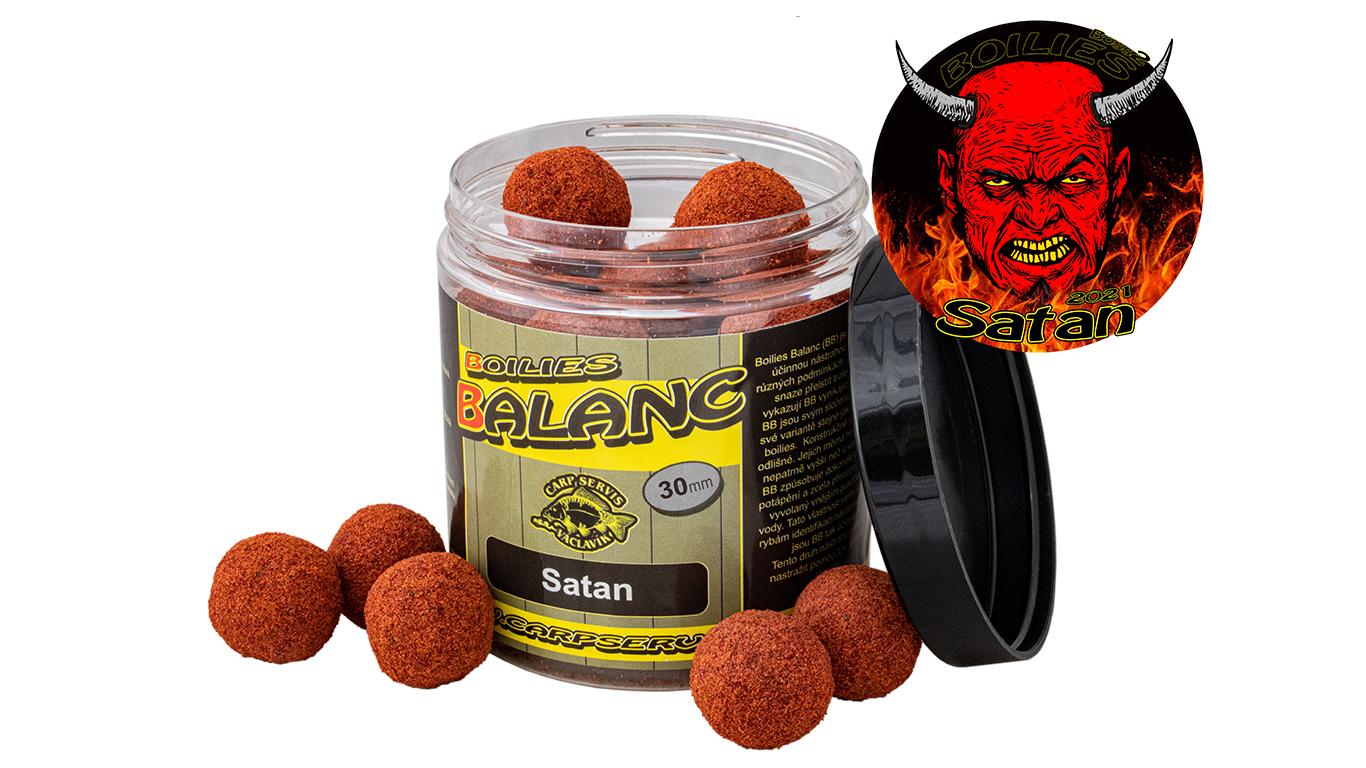 Carp Servis Václavík Boilies Balanc 120 g / 30 mm Přírodní Játra