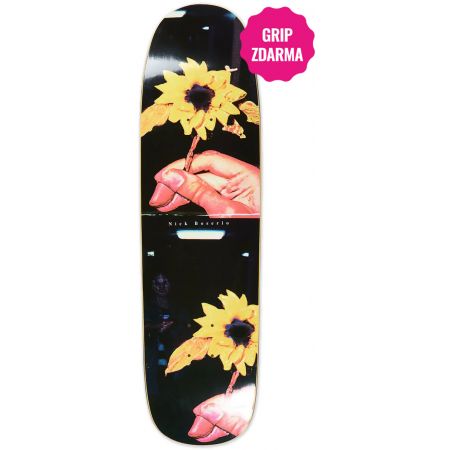 Sk8 Deska Polar Nick Boserio - Flower - Černá - 8.25
