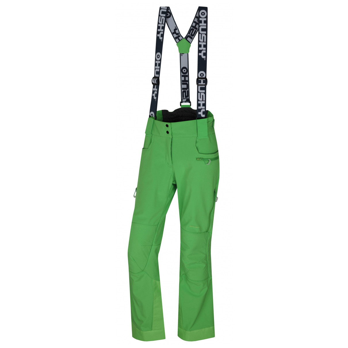 Dámské lyžařské kalhoty Husky Galti L Velikost: XL / Barva: zelená