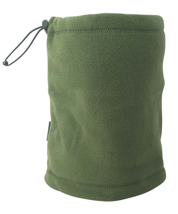 Nákrčník tunel se stahováním Fleece Neck Gaiter Kombat® Olive Green