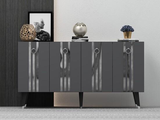Hanah Home Console Isil - Anthracite, Silver Anthracite
Silver