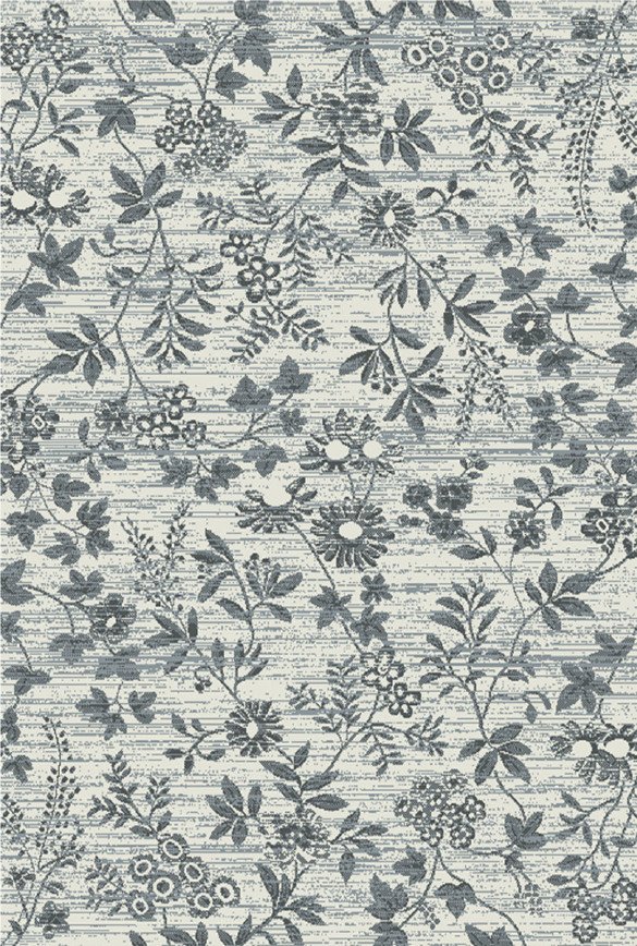 Kusový koberec Flowers grey - 160x230 cm Alfa Carpets