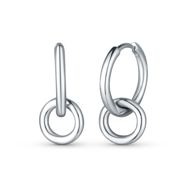 Náušnice bez kamenů 131-483-766260-0000