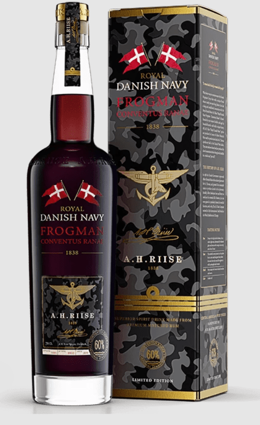 A.H. Riise A.H.Riise Royal Danish Navy Frogman Conventus Ranae 60% 0,7l